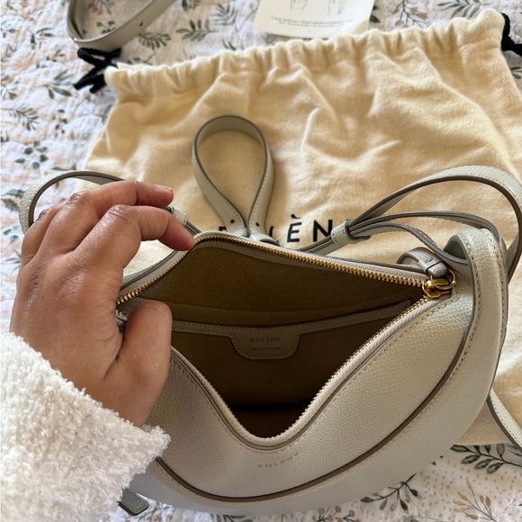 Polene Numéro Dix Edition Textured Chalk Bag - Picture 8 of 16